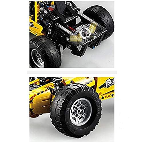 Technik Off-Road Buggy Car, con Control Remoto, Motor Compatible con Lego Technic Model Off Road Vehicle Buggy Building Blocks