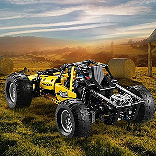 Technik Off-Road Buggy Car, con Control Remoto, Motor Compatible con Lego Technic Model Off Road Vehicle Buggy Building Blocks