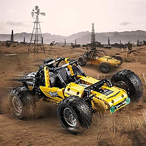 Technik Off-Road Buggy Car, con Control Remoto, Motor Compatible con Lego Technic Model Off Road Vehicle Buggy Building Blocks