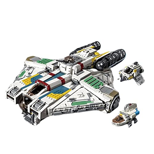 Técnica Kit De Modelo De Nave Estelar Millennium Falcon, Nave Espacial De 4577 Piezas Halcón Milenario Maqueta Juego De Bloques De Construcción Star Warship, Compatible Con Lego Star Wars