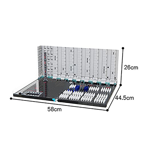 Tecnología Modelo de nave espacial, MOC 5263, Death Star II Hangar Bay 272 Diorama 5403 Piezas UCS Super Star Destroyer Compatible con Lego Star Destroyer