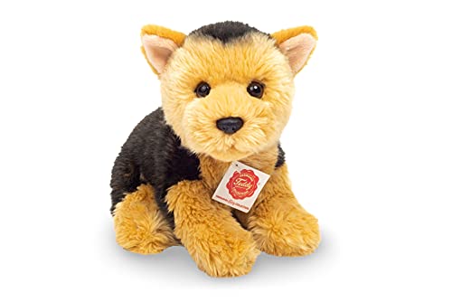 Teddy Hermann 91962 Perro Yorkshire Terrier Cachorro Sentado 24 cm, Peluche