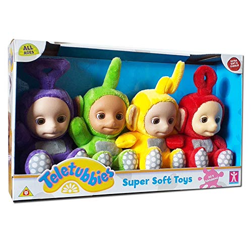 Teletubbies Juego Completo de Juguetes de Peluche Super Suaves