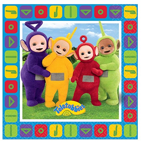 Teletubbies - Servilletas de almuerzo (33 cm, 16 unidades)