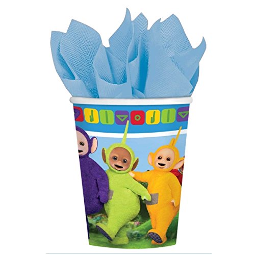 Teletubbies - Vasos de papel (266 ml, 8 unidades)