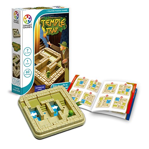 Temple Trap - Smart Games, Juego educativo para niños, juegos de mesa infantiles, juguetes para niños, Smartgames, juguete puzzle para pequeños