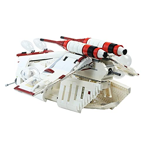 TENHORSES Republic Gunship Based 75021 Set Juego de Construcción, Modelo Bloques De Construcción Compatible con Lego, Ultimate Collectors Republic Series