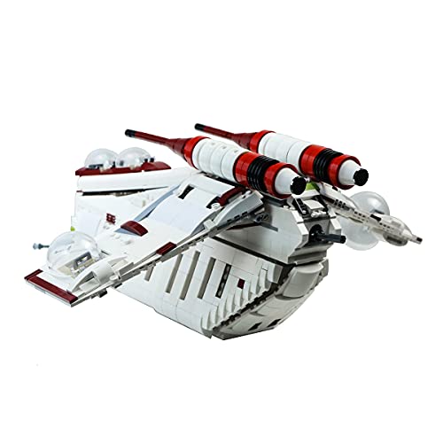 TENHORSES Republic Gunship Based 75021 Set Juego de Construcción, Modelo Bloques De Construcción Compatible con Lego, Ultimate Collectors Republic Series