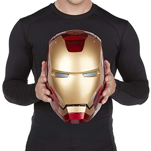 The Avengers Marvel Collectables Iron Man disfraz casco Marvel leyendas Full Scale Iron Man casco electrónico – muy raro y coleccionable