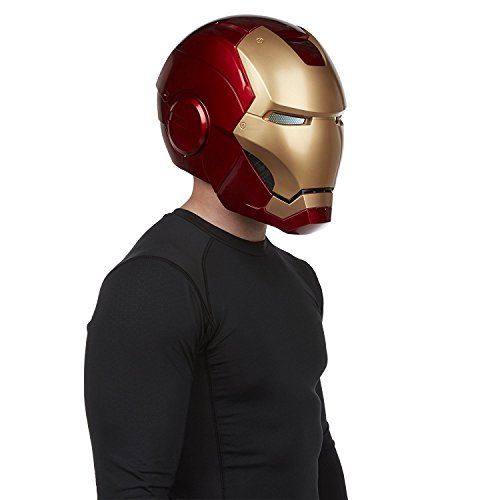 The Avengers Marvel Collectables Iron Man disfraz casco Marvel leyendas Full Scale Iron Man casco electrónico – muy raro y coleccionable