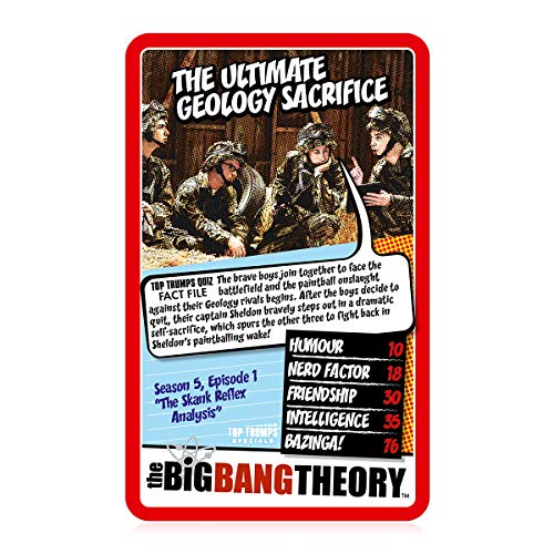 The Big Bang Theory Top Trumps Specials Juego de Cartas, WM01221-EN1-6