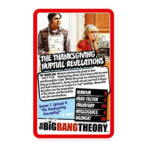 The Big Bang Theory Top Trumps Specials Juego de Cartas, WM01221-EN1-6