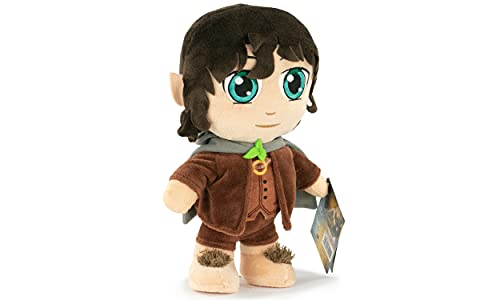 The Lord of The Rings - Peluches El Señor de los Anillos 28cm Aragorn Frodo Gandalf Gollum Legolas Edición Coleccionista - Calidad Super Soft (con Caja Presentación, Frodo Bolsón)