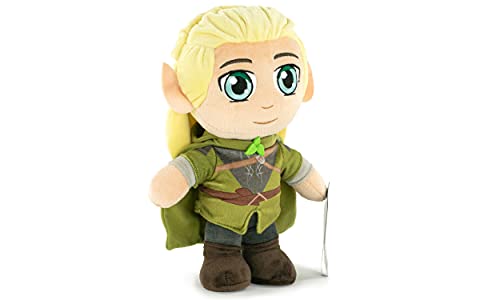 The Lord of The Rings - Peluches El Señor de los Anillos 28cm Aragorn Frodo Gandalf Gollum Legolas Edición Coleccionista - Calidad Super Soft (Sin Caja Presentación, Legolas)