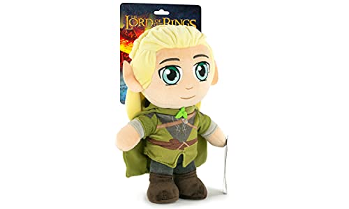 The Lord of The Rings - Peluches El Señor de los Anillos 28cm Aragorn Frodo Gandalf Gollum Legolas Edición Coleccionista - Calidad Super Soft (Sin Caja Presentación, Legolas)