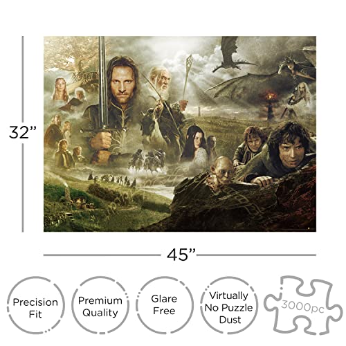 The Lord of the Rings- Rompecabezas, Multicolor, Talla única (NMR Distribution 68520)