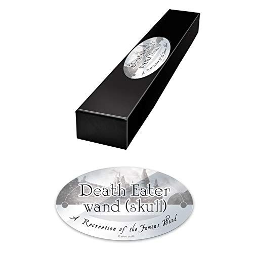 The Noble Collection Death Eater Character Wand (calavera)