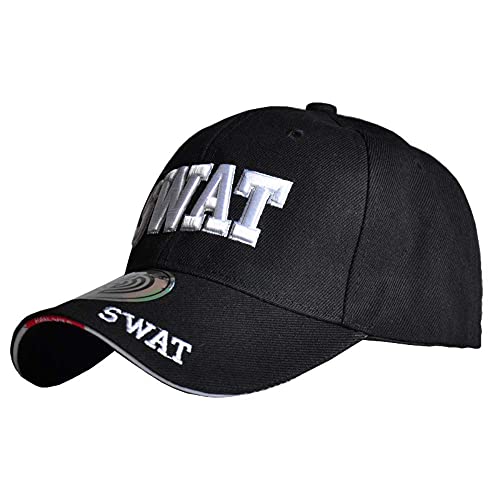 thematys S.W.A.T. Set 3 Partes - Gorra, Chaleco y Esposas SWAT Carnaval, Halloween & Cosplay