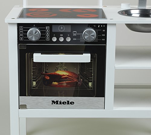 Theo Klein 9458 - Miele Cocina De Juguete, Madera (MDF), Color Blanco, Mediana