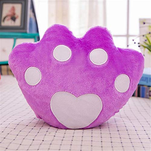 Theshy Juguete Lindo De Los NiñOs De La Felpa Suave De La Almohada Que Brilla Intensamente Luminosa del CorazóN Colorido - Peluches - Cojín 3D