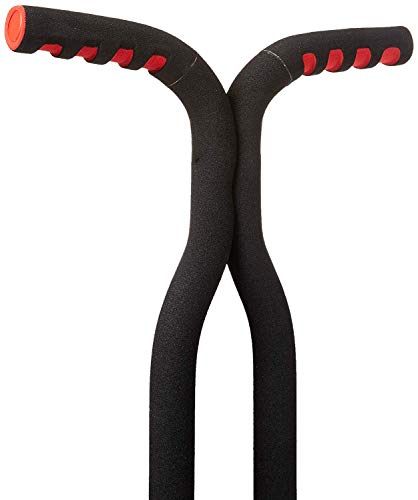 Think Gizmos Palo Saltador Pogo para Jinetes 80lbs A 160lbs - Saltador Pogo King Palo para Niños Y Niñas (y Adultos Ligeros) - Calidad De Construcción Sólida (Rojo)