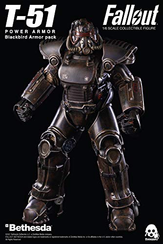 THREEZERO - FALLOUT T-51 POWER ARMOR BLACKBIRD ARMOR PACK (Net