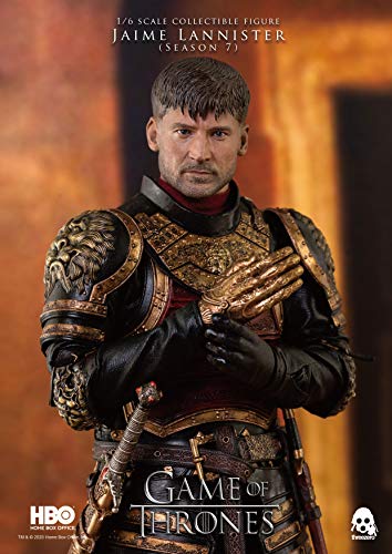 ThreeZero - Juego de Tronos Jaime Lannister Temporada 7 1/6 Escala Figura (Net) (3Z0144)