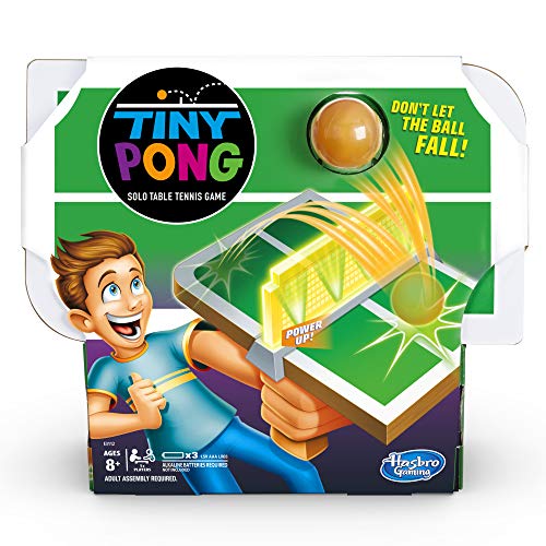 TINY Pong Solo Tenis de Mesa Niños Juego Electrónico Handheld Edades 8 y más