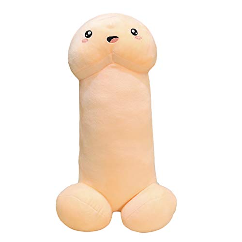 Tirar almohada, almohada de espuma de espuma de memoria suave, almohada, peluche de peluche suave, lindo juguete de peluche creativo, divertido decorativo (risa). 30CM