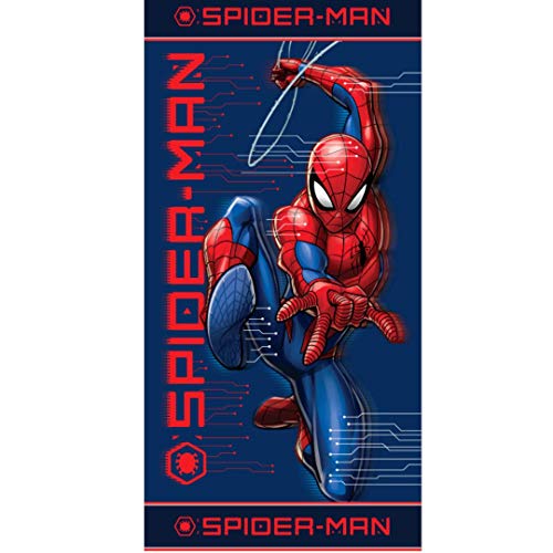 Toalla Playa Microfibra Spiderman 70x140 cms.