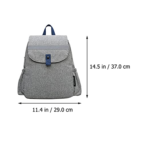 Toddmomy 2 Piezas Mochila para Pañales de Bebé Bolsa de Maternidad de Gran Capacidad Bolsas Impermeables para Bebés Mochila de Viaje Multifunción para Hombres Y Mujeres Bebé