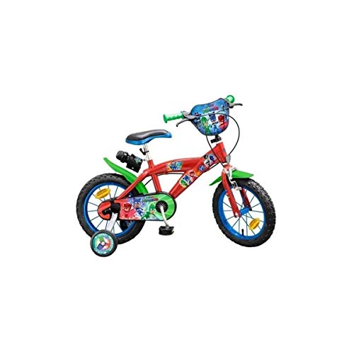 TOIMS pijmask Bicicleta niño, Pijmask, Rojo