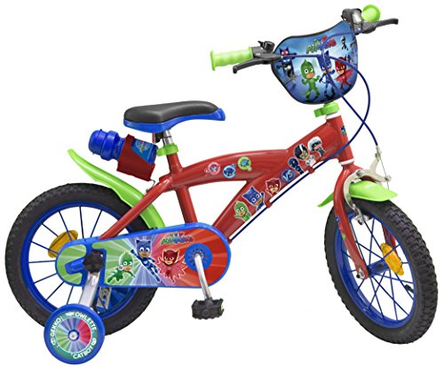 TOIMS pijmask Bicicleta niño, Pijmask, Rojo