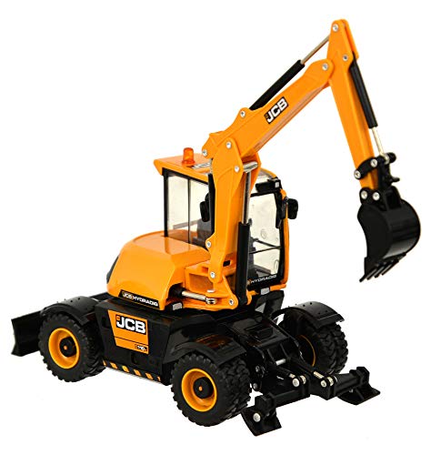 TOMY JCB Hydradig vehículo de Juguete - Vehículos de Juguete (Black,Yellow, Excavator, Metal,Plastic, Indoor/Outdoor, 3 yr(s), Boy)