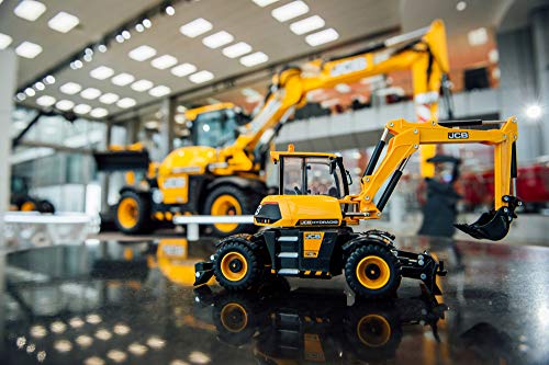 TOMY JCB Hydradig vehículo de Juguete - Vehículos de Juguete (Black,Yellow, Excavator, Metal,Plastic, Indoor/Outdoor, 3 yr(s), Boy)