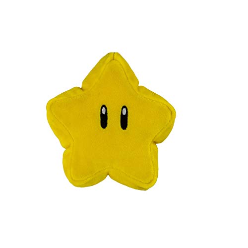 Tomy Mario kart-clip 'n Plush mochi estrella, 10 cm) 1, t12951, amarillo , color/modelo surtido