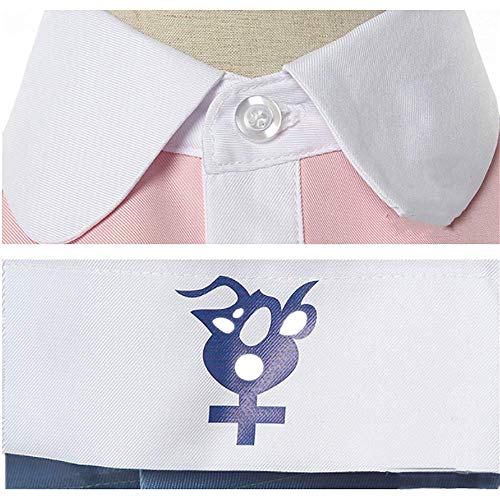 TONGJI Anime Nuevo Dangan Ronpa 2 Cosplay Disfraces, Mikan Tsumiki Maid Uniforme utilizado para mujeres Halloween Navidad carnaval fiesta temática Cosplay