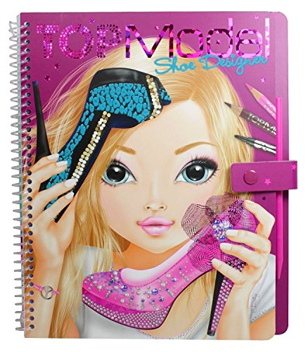 Top Model 007987 - Cuaderno para colorear motivo Shoe designer