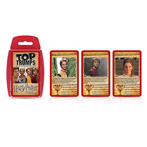 Top Trumps Harry Potter y El Prisionero De Azkaban | Juego de Cartas Educativo. Utiliza tus conocimientos sobre tus personajes favoritos para ganar - Versión en Español