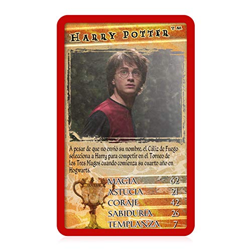 Top Trumps Harry Potter y El Prisionero De Azkaban | Juego de Cartas Educativo. Utiliza tus conocimientos sobre tus personajes favoritos para ganar - Versión en Español