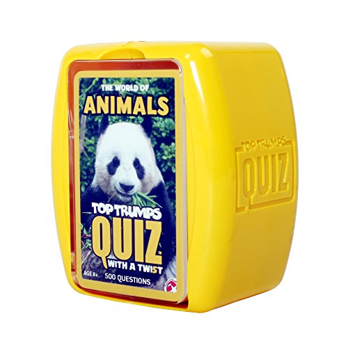 Top Trumps - Juego de Preguntas sobre Animales (en inglés)