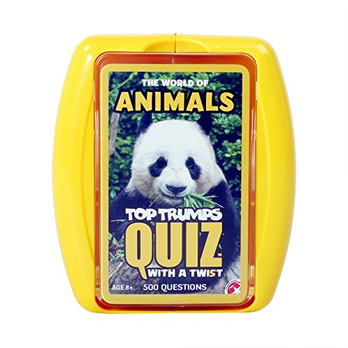 Top Trumps - Juego de Preguntas sobre Animales (en inglés)