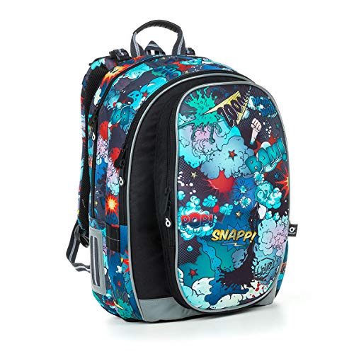 TOPGAL Mochila Escolar Niño 10 Años Mochila Para Colegio Mochila Para Ordenador Portátil Libros A4 Tableta Bolsa Escolar Chico Duradera Y Que Mantiene Postura Correcta