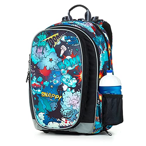 TOPGAL Mochila Escolar Niño 10 Años Mochila Para Colegio Mochila Para Ordenador Portátil Libros A4 Tableta Bolsa Escolar Chico Duradera Y Que Mantiene Postura Correcta