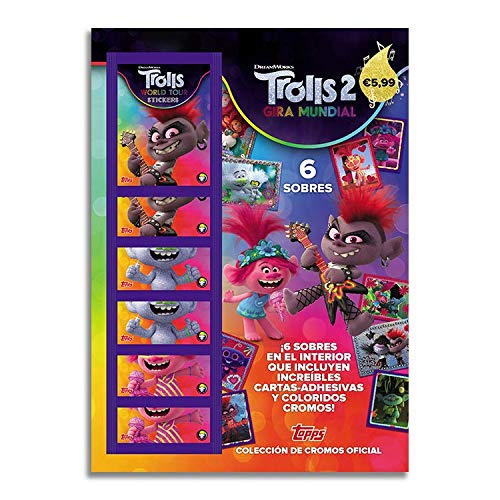 Topps Trolls 2020 Colección de Cromos – Multipack