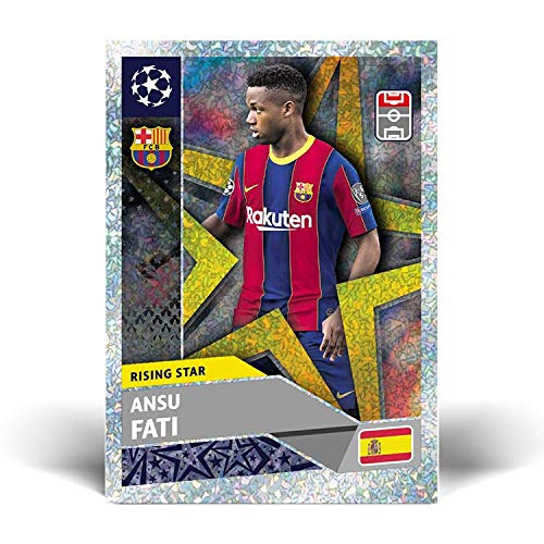 Topps UCL Mini lata pegatinas T.20/21 (9 sobres)