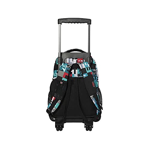 TOTTO MORRAL Rue BOMPER RENGLON Mochila con Ruedas, Juventud Unisex, Estampado (Multicolor), Talla Única