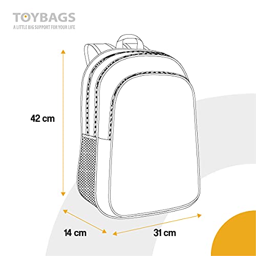 Toy Bags- Fortnite Camo Mochila Doble Compartimento, Color Camuflaje, M (T434-836)