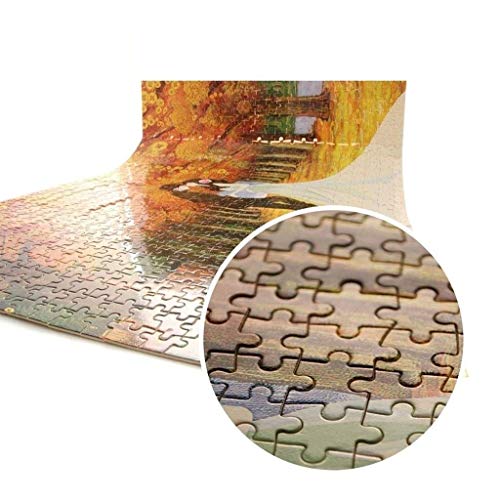 Toy Factory Puzzle - Manga Su Nombre 300/500/1000/1500 Piezas For El Regalo del Rompecabezas del Juguete del Cabrito Adultos Puzzle (Color : A, Size : 1000PC)