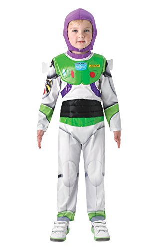 TOY STORY (DISNEY PIXAR) New Deluxe Buzz Lightyear - Kids Costume 7 - 8 years , color/modelo surtido